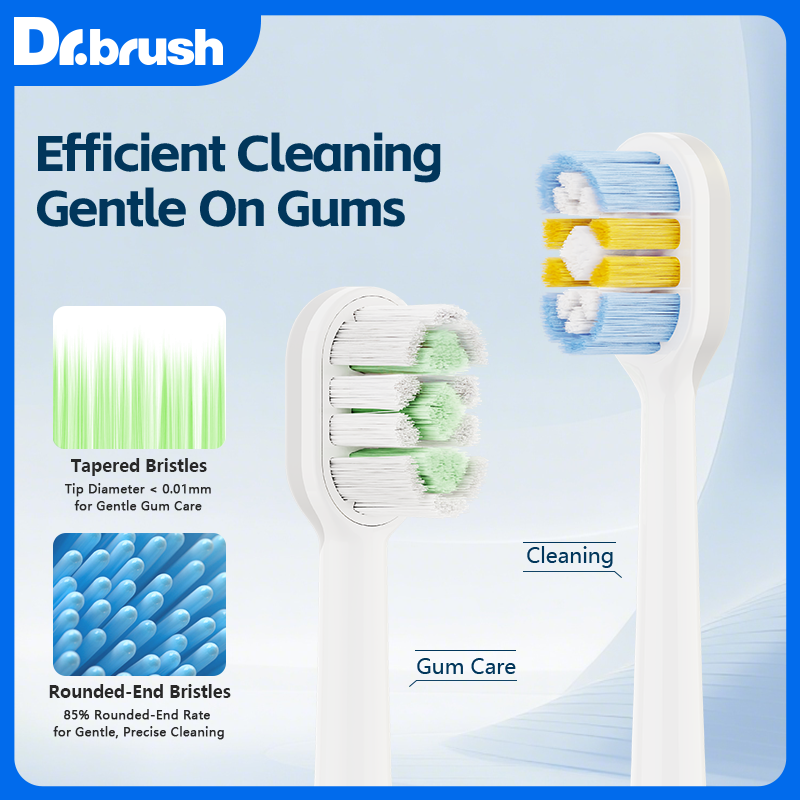 Dr.brush Electric Toothbrush Replacement Heads S600